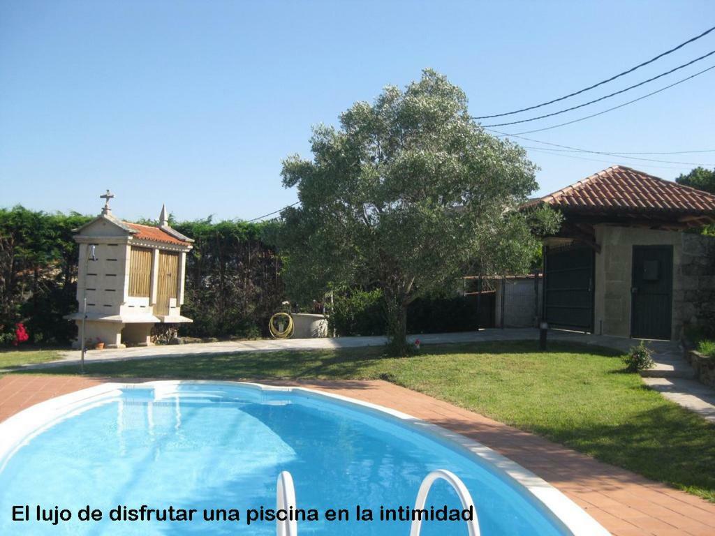 Casa Rustica Piscina, Apartadino Pobra Do Caraminal Luaran gambar
