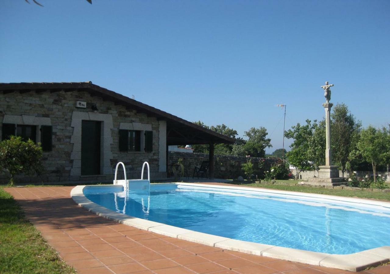 Casa Rustica Piscina, Apartadino Pobra Do Caraminal Luaran gambar