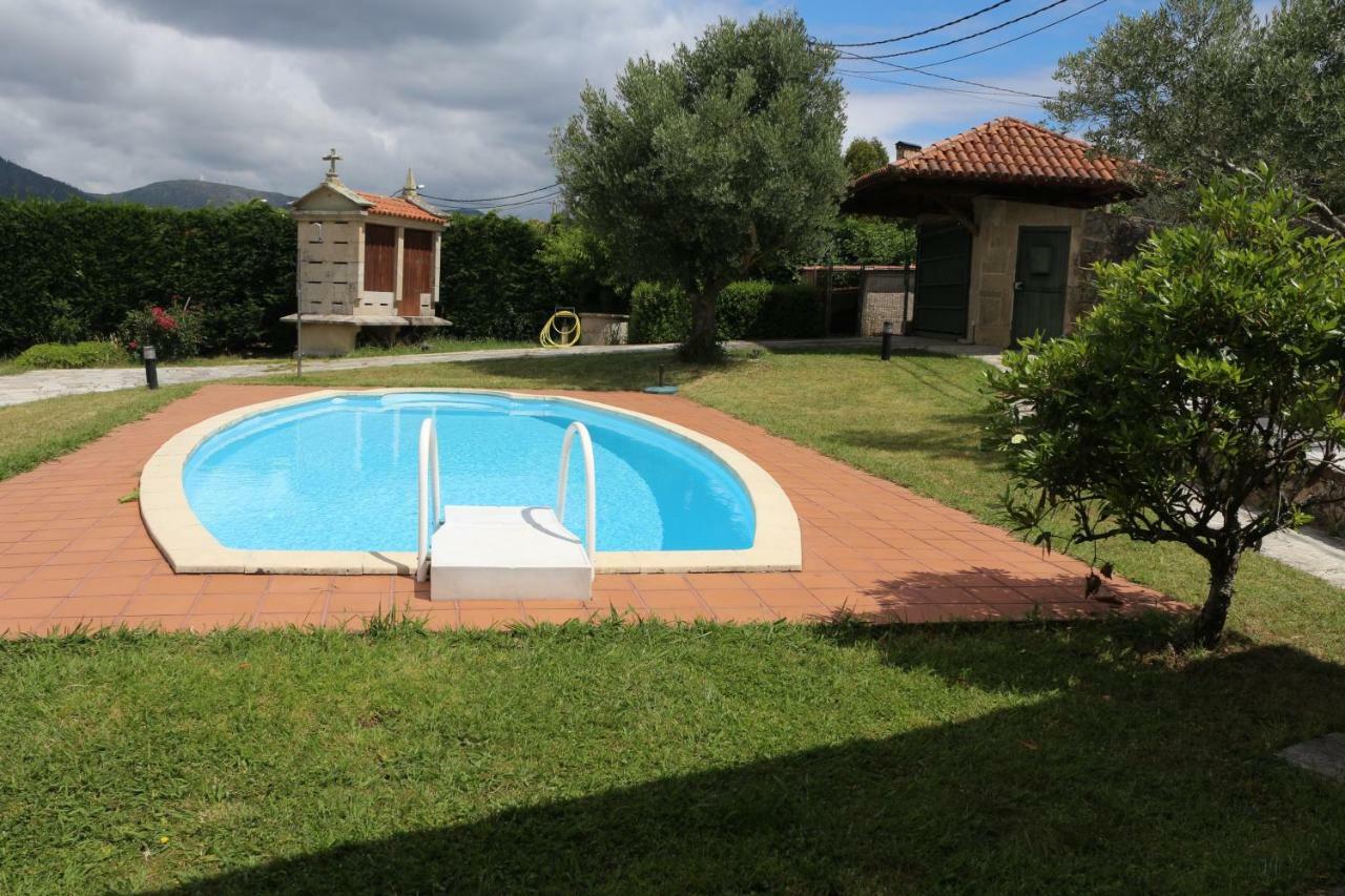 Casa Rustica Piscina, Apartadino Pobra Do Caraminal Luaran gambar